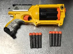 jouet pistolet revolver nerf n-strike maverick