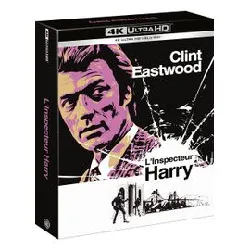 l'inspecteur harry - édition collector 4k ultra hd + blu - ray - boîtier steelbook + goodies