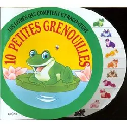 livre 10 petites grenouilles