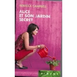 livre alice et son jardin secret (piment)