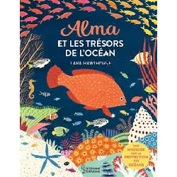 livre alma et les trésors de l'océan