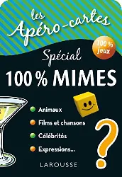 livre apero - cartes 100% mimes et devinettes