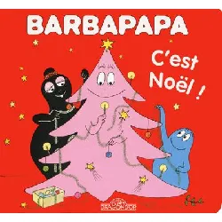 livre barbapapa - c'est noël ! (avec décorations)