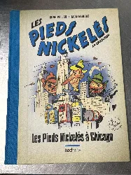 livre bd les pieds nickelés - a chicago - 1957