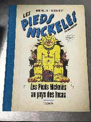 livre bd les pieds nickelés - au pays des incas - 1959
