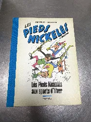 livre bd les pieds nickelés - aux sports d'hiver - 1969
