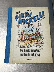 livre bd les pieds nickelés - contre la pollution - 1988