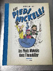 livre bd les pieds nickelés - dans l'immobilier - 1968