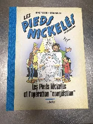 livre bd les pieds nickelés - et l'operation congélation - 1972
