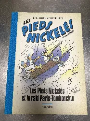 livre bd les pieds nickelés - et le raid paris - tombouctou - 1981