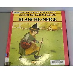 livre blanche - neige