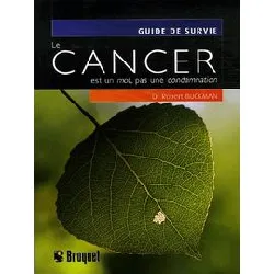 livre cancer est un mot pas une sentence