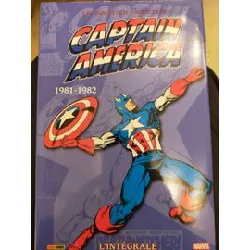 livre captain america : l'intégrale 1981 - 1982 (t15)