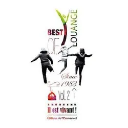 livre cd il est vivant ! best of louange n° 2 - cd 58