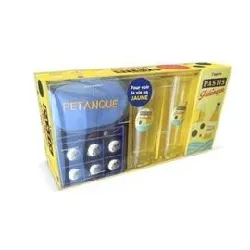 livre coffret l'apéro pastis et pétanque