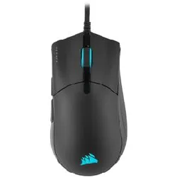 livre corsair champion series sabre rgb pro - souris - optique - 6 boutons - filaire - usb