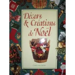 livre décors et créations de noël