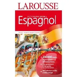 livre dictionnaire larousse poche plus français - espagnol / espagnol - français