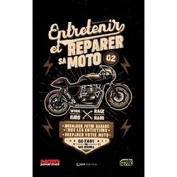 livre entretenir et réparer sa moto - 2ème édition - volume 2