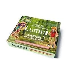 livre escape box lumni - 6 - 9 ans - aventure en classe nature