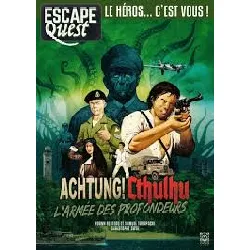 livre escape quest hs achtung! cthulhu - l'armée des profondeurs