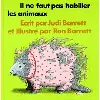 livre il ne faut pas habiller les animaux