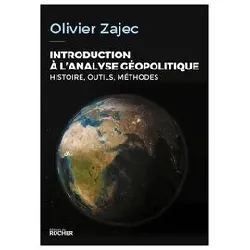 livre introduction à l'analyse géopolitique