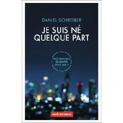 livre je suis né quelque part