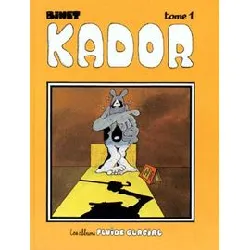 livre kador - tome 01
