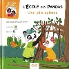 livre l'école des pandas - une jolie cabane