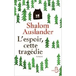 livre l'espoir, cette tragédie