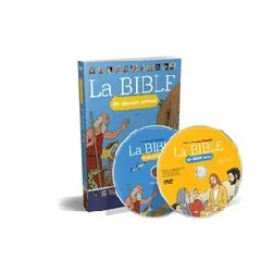 livre la bible en dessin animé - dvd