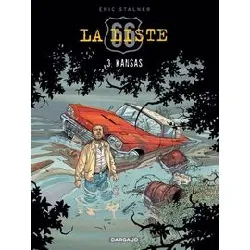 livre la liste 66 - tome 3 - kansas