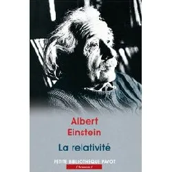 livre la relativité