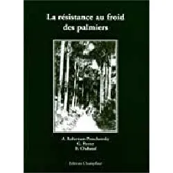 livre la résistance au froid des palmiers dans les jardins méditerranéens - au début du xxe siècle