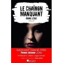 livre le chaînon manquant - gagnant prix femme actuelle 2018