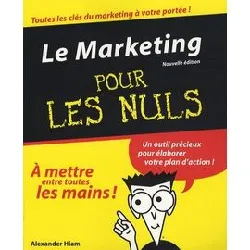 livre le marketing pour les nuls 4ed