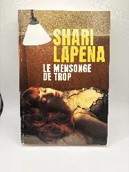 livre le mensonge de trop de shari lapena