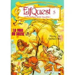livre le pays des elfes - tome 5 - la voix du soleil