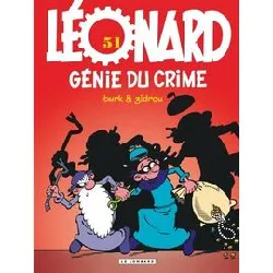 livre léonard - tome 51 - génie du crime