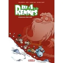 livre les 4 rennes - tome 1 - commando père noël