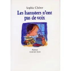 livre les hamsters n'ont pas de voix