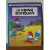 livre les schtroumpfs - la menace schtroumpf - mini - album