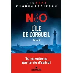 livre les sept péchés capitaux - l'île de l'orgueil