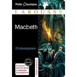 livre macbeth - collège 4/3ème