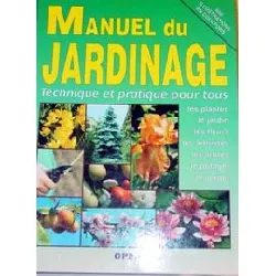 livre manuel du jardinage