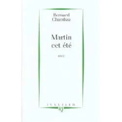 livre martin cet été - récit