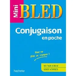 livre mini bled conjugaison