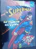 livre nc - superman. super heros. avec un poster. +7