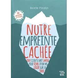 livre notre empreinte cachée